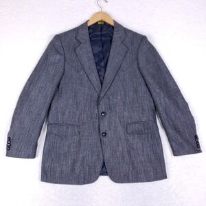 Grand Entry Vintage Western Yoke Blazer 42R Grey
